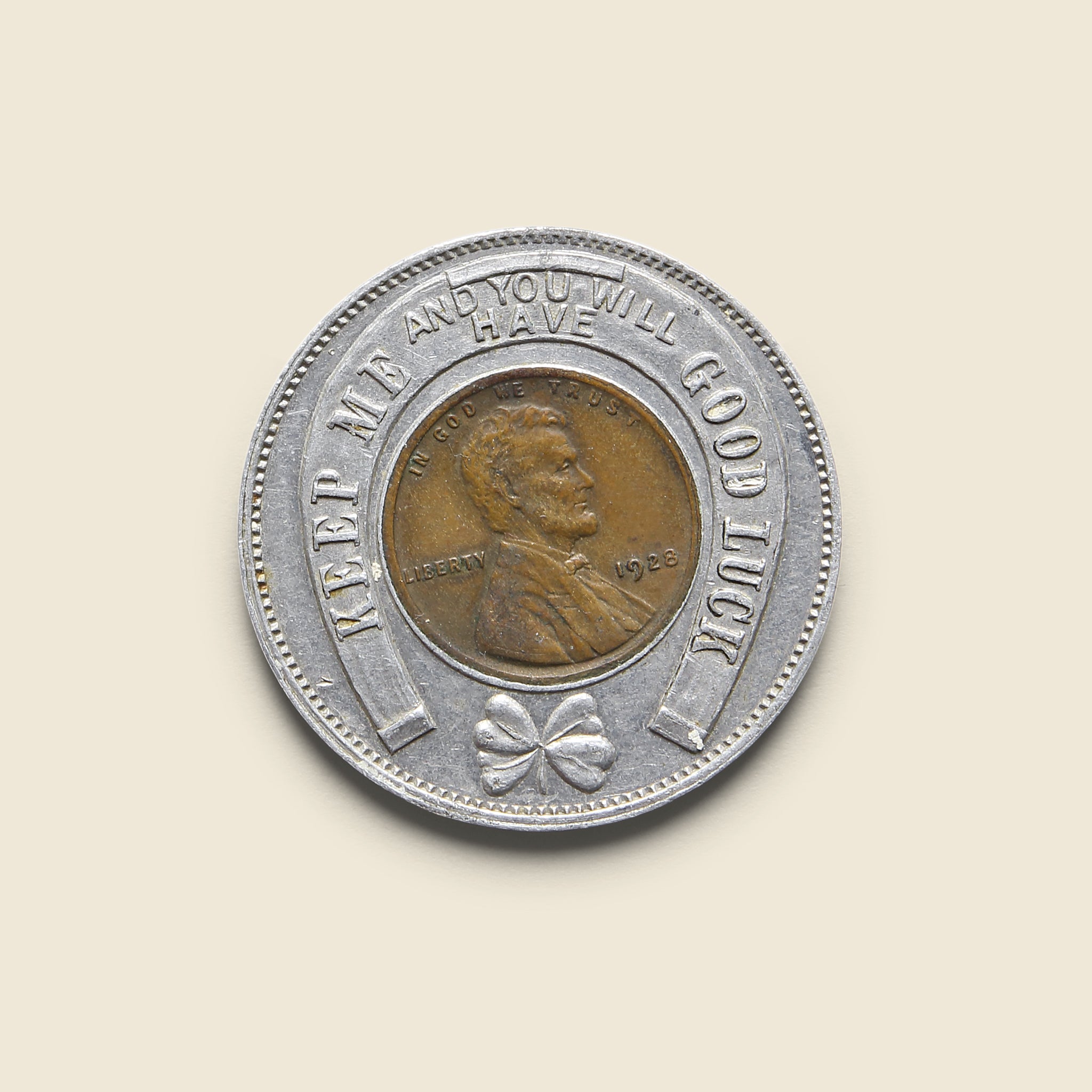 Lucky Coin - Metal - Vintage - STAG Provisions - One & Done - Miscellaneous