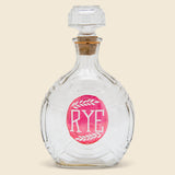 Glass Rye Decanter - Vintage - STAG Provisions - One & Done - Barware & Smoking