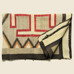 Large Woven Rug - Brown/Black/Red/Cream - Vintage - STAG Provisions - One & Done - Blankets & Textiles