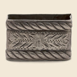 Carved Bandana Slide - Sterling Silver - Vintage - STAG Provisions - One & Done - Accessories & Jewelry