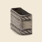 Carved Bandana Slide - Sterling Silver - Vintage - STAG Provisions - One & Done - Accessories & Jewelry