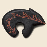 Wooden Bear Fetish Pin - Vintage - STAG Provisions - One & Done - Accessories & Jewelry