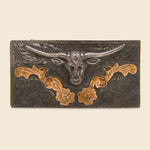 Longhorn Belt Buckle - Sterling Silver - Vintage - STAG Provisions - One & Done - Accessories & Jewelry