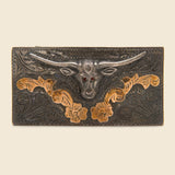 Longhorn Belt Buckle - Sterling Silver - Vintage - STAG Provisions - One & Done - Accessories & Jewelry