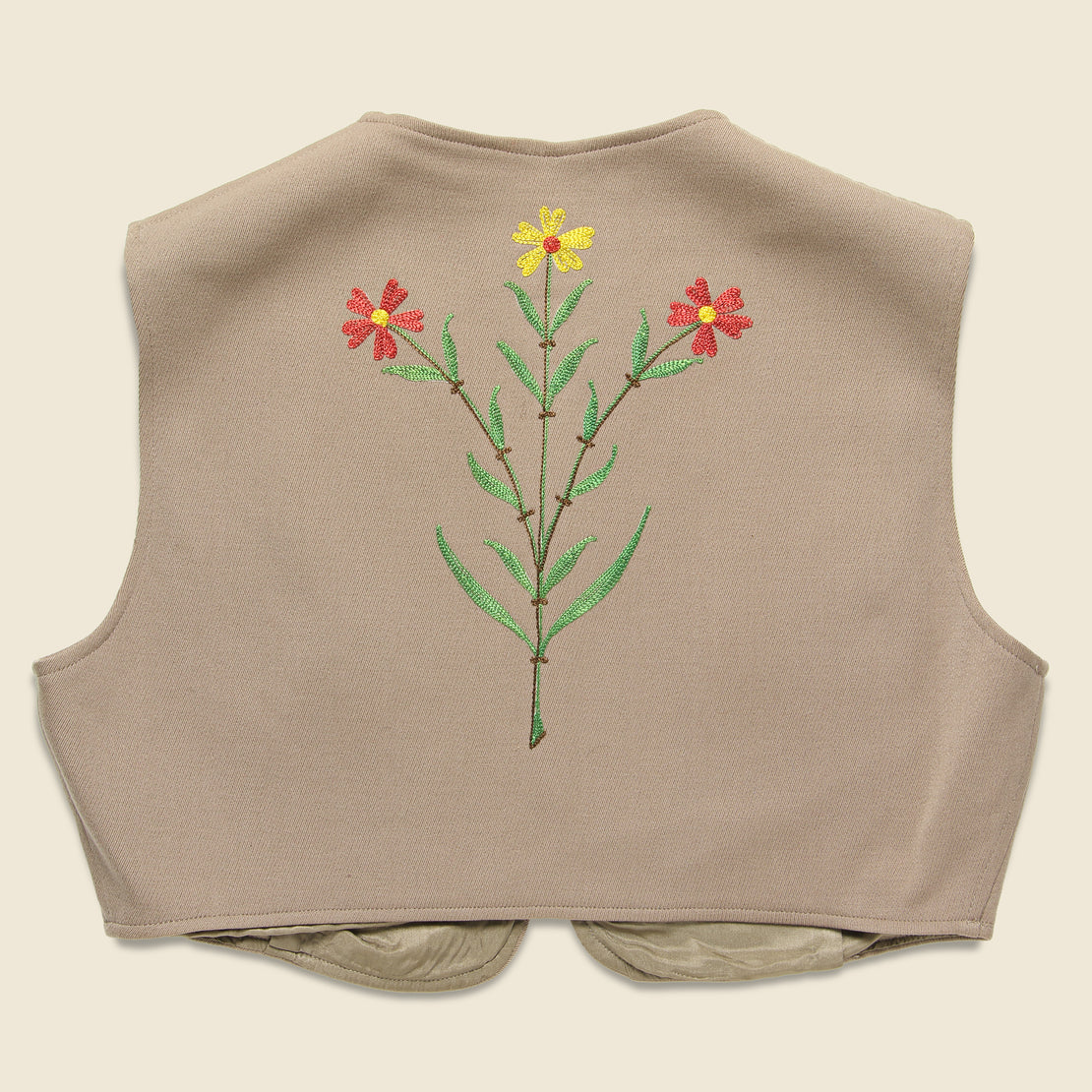 H & C Embroidered Vest - Vintage - STAG Provisions - W - One & Done - Apparel