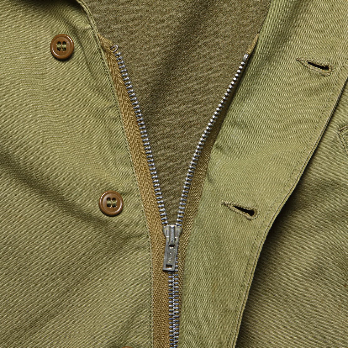 WWII Air Force Utility Jacket - Military Green - Vintage - STAG Provisions - One & Done - Apparel