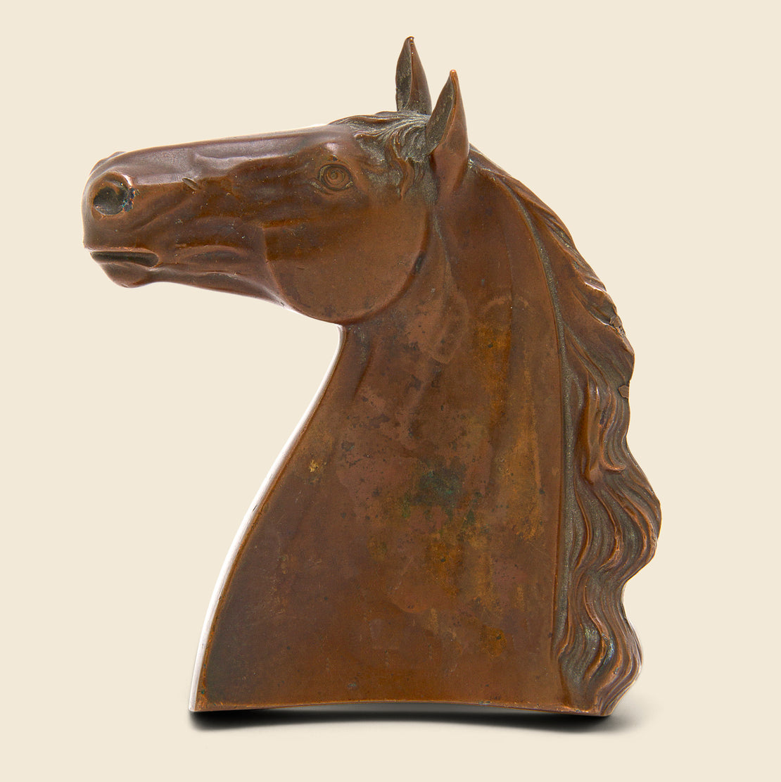 Vintage Horse Catch All - Brass
