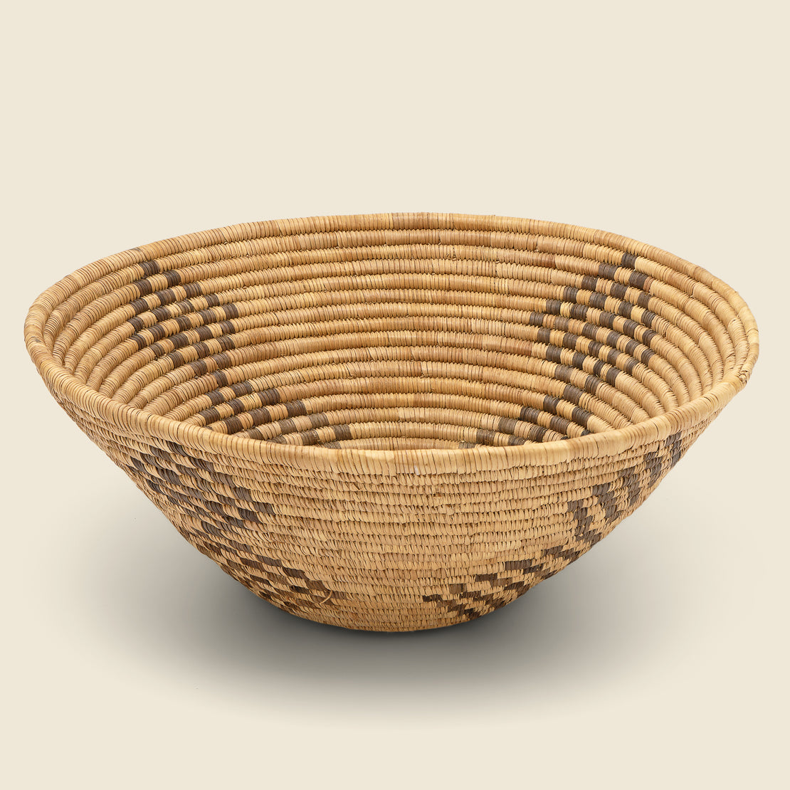 Vintage Papago Style Coiled Basket