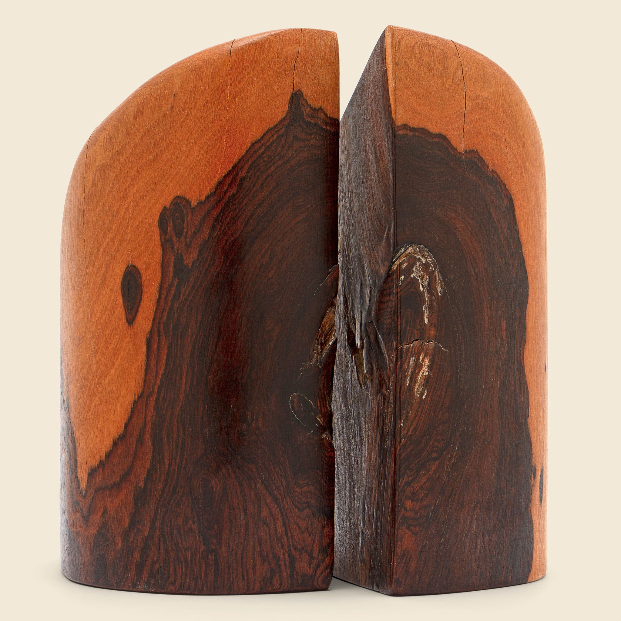 1960's Wood Bookends - Vintage - STAG Provisions - One & Done - Miscellaneous