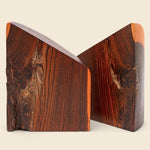 1960's Wood Bookends - Vintage - STAG Provisions - One & Done - Miscellaneous