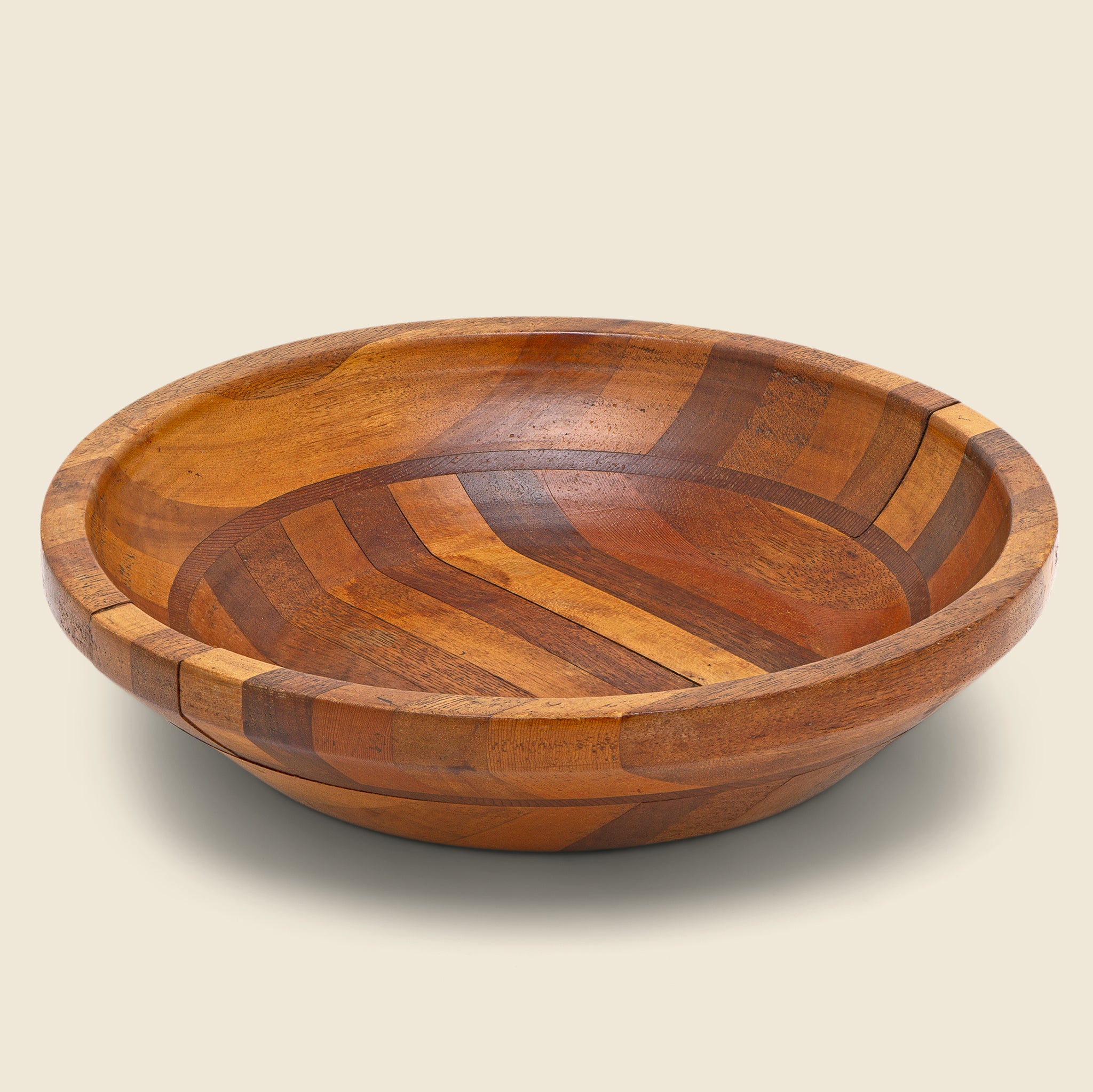 Pieced Wood Bowl - Vintage - STAG Provisions - One & Done - Art