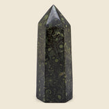 Kambaba Jasper Stone Obelisk - Vintage - STAG Provisions - One & Done - Art