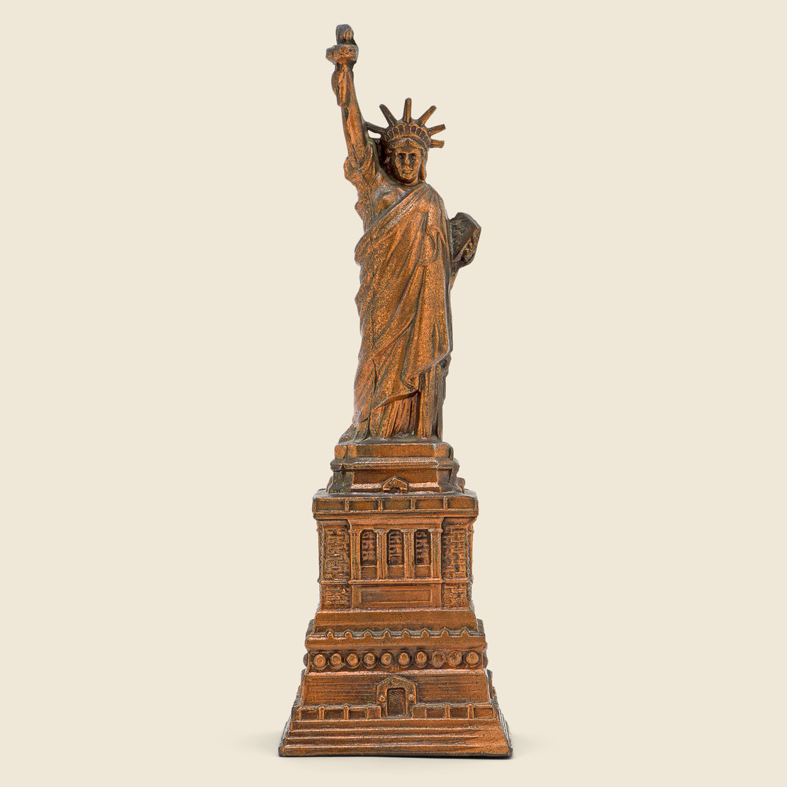 Vintage Statue of Liberty Coin Bank
