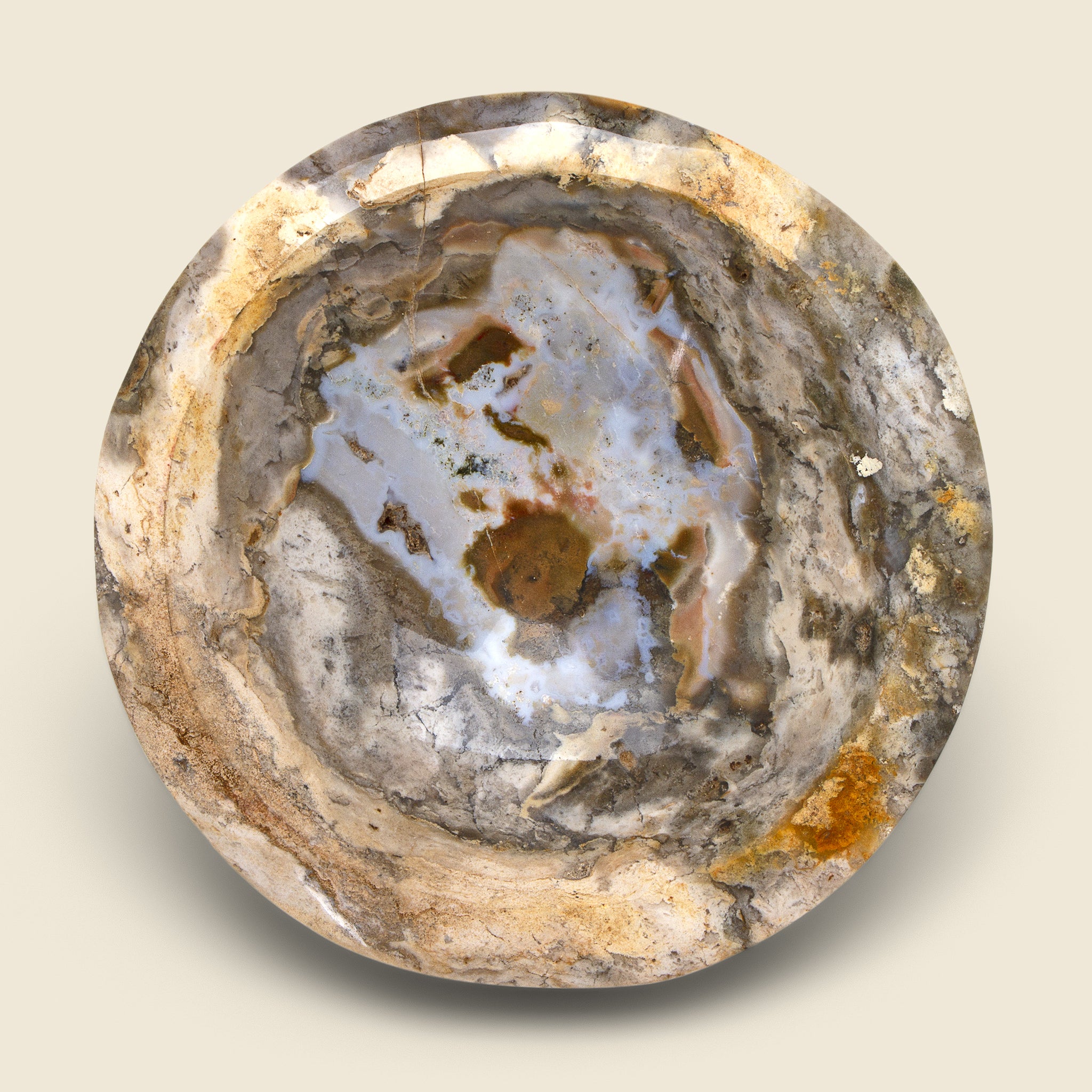 Large Ocean Jasper Bowl - Vintage - STAG Provisions - One & Done - Miscellaneous