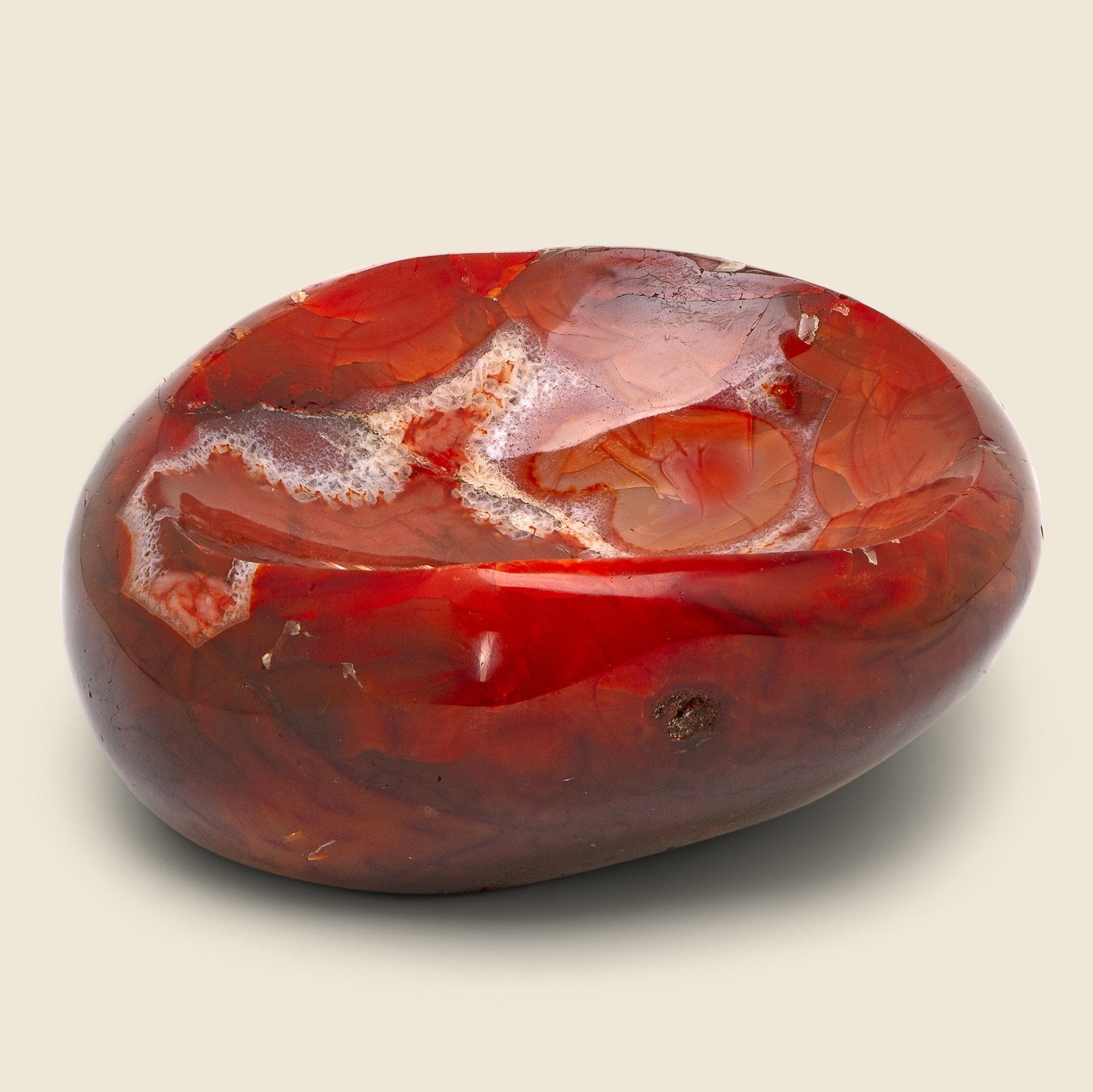 Small Carnelian Dish - Vintage - STAG Provisions - One & Done - Miscellaneous