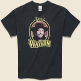 Waylon Jennings Tee - Vintage - STAG Provisions - One & Done - Miscellaneous