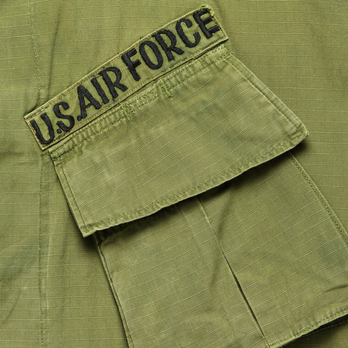 Vietnam US Air Force Jungle Fatigue Tropical Combat Shirt