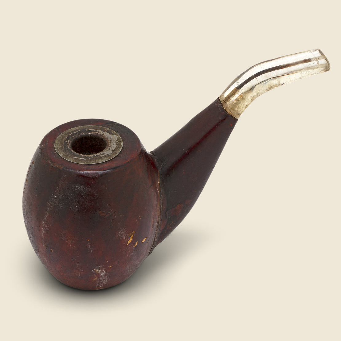 Vintage XL Wooden Tobacco Pipe