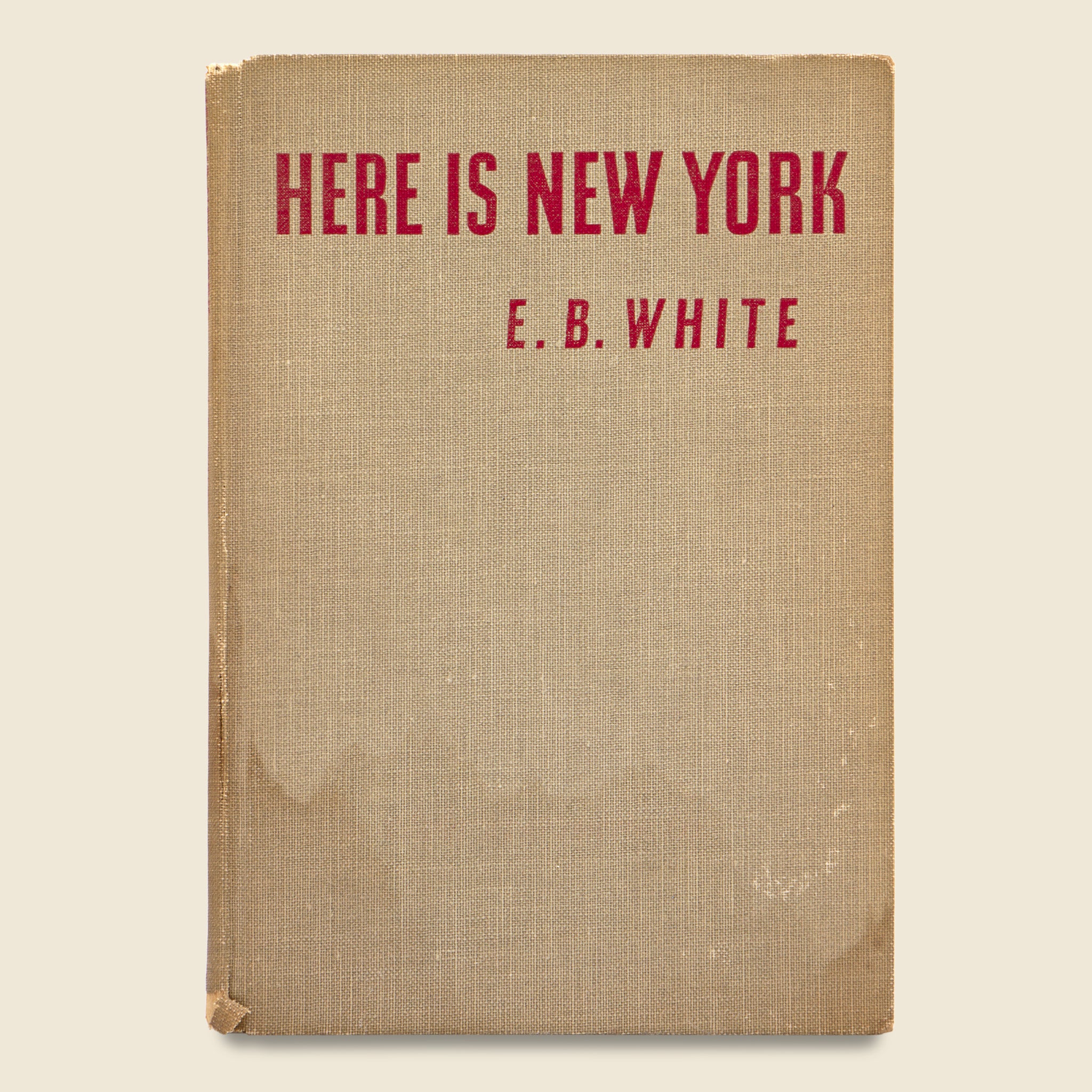 Here is New York - E.B. White - Vintage - STAG Provisions - One & Done - Miscellaneous