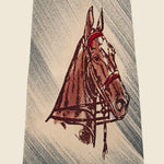 Hand-painted Horse Tie - Vintage - STAG Provisions - One & Done - Miscellaneous