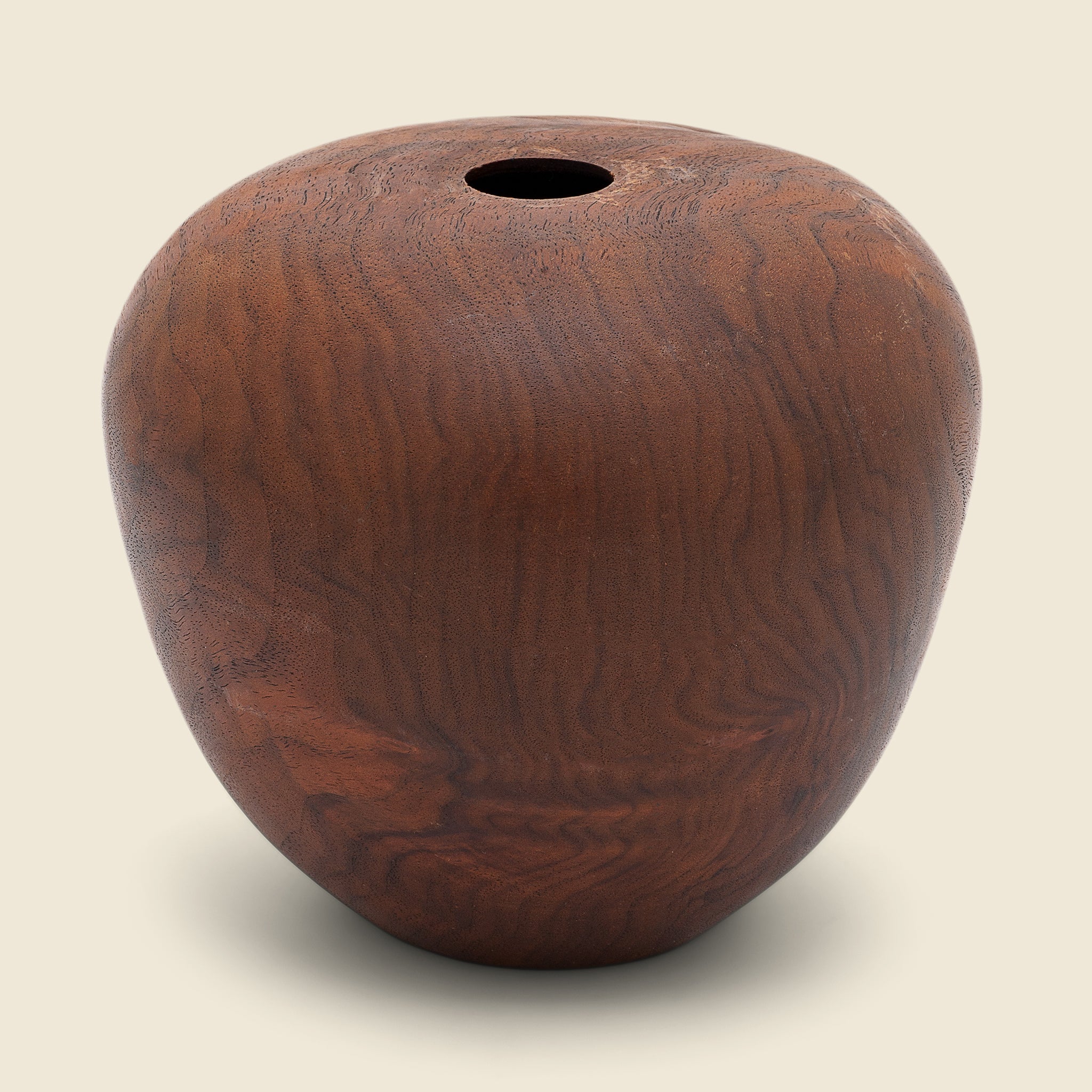 Hand-turned Walnut Vase - Vintage - STAG Provisions - One & Done - Miscellaneous