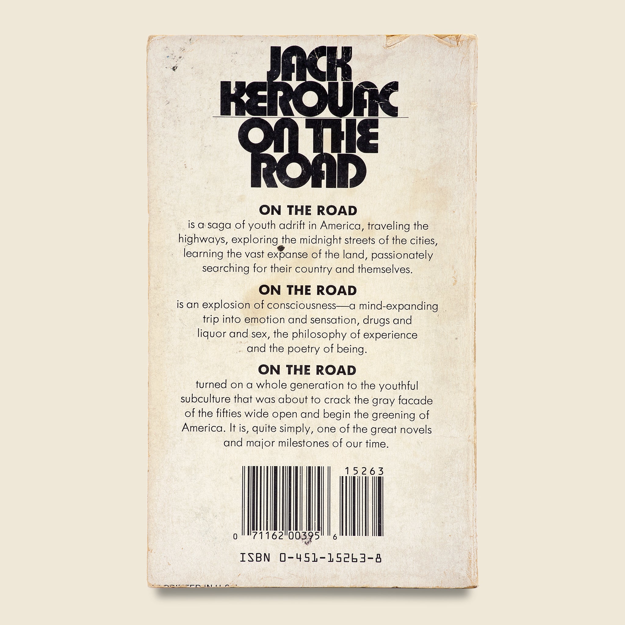 
                          On the Road - Jack Kerovac - Vintage - STAG Provisions - One &amp; Done - Miscellaneous
                        