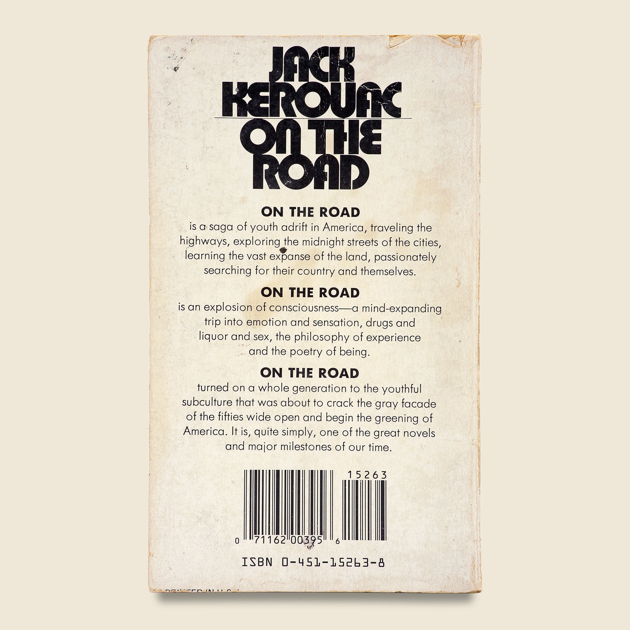 On the Road - Jack Kerovac - Vintage - STAG Provisions - One & Done - Miscellaneous
