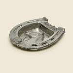 Silver Horseshoe Good Luck Ashtray - Vintage - STAG Provisions - One & Done - Barware & Smoking