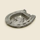 Silver Horseshoe Good Luck Ashtray - Vintage - STAG Provisions - One & Done - Barware & Smoking