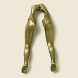 1960s Solid Brass Legs Nutcracker - Vintage - STAG Provisions - One & Done - Barware & Smoking
