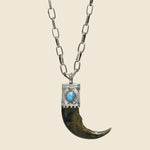 Bear Claw Pendant - Sterling & Turquoise - Smith Bros. Trading Co. - STAG Provisions - One & Done - Accessories & Jewelry