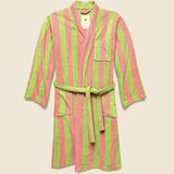 The Berry Robe - Pink/Green Stripe - OAS - STAG Provisions - Tops - Robe