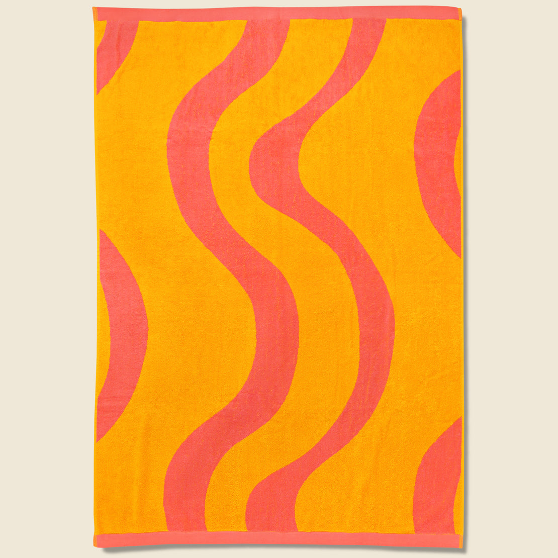 OAS Pink Flow Towel - Pink/Orange