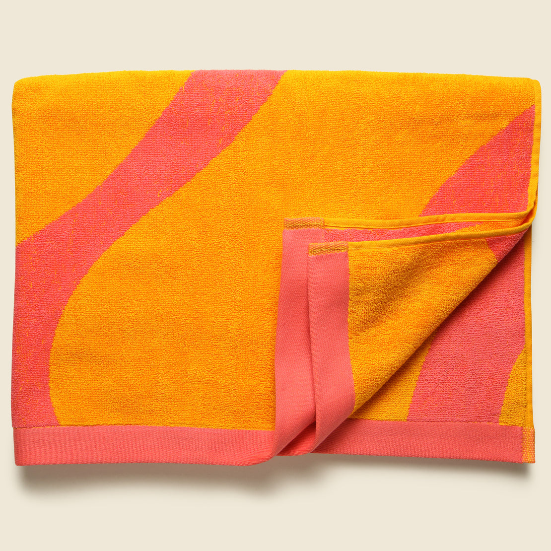 Pink Flow Towel - Pink/Orange - OAS - STAG Provisions - Gift - Towel