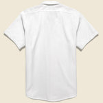 Solid Terry Shirt - White - OAS - STAG Provisions - Tops - S/S Knit