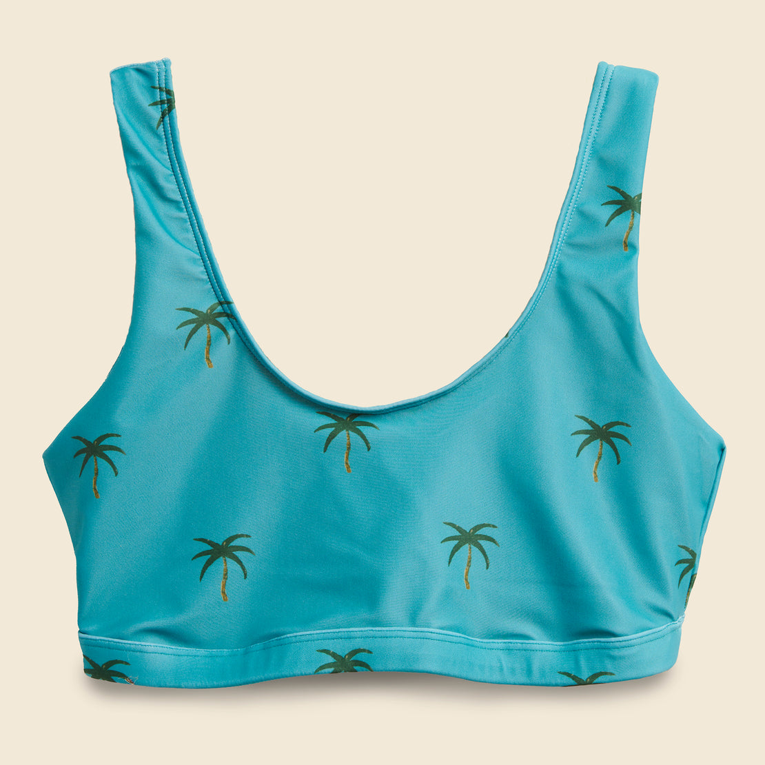 OAS Palm Sport Bikini Top - Blue