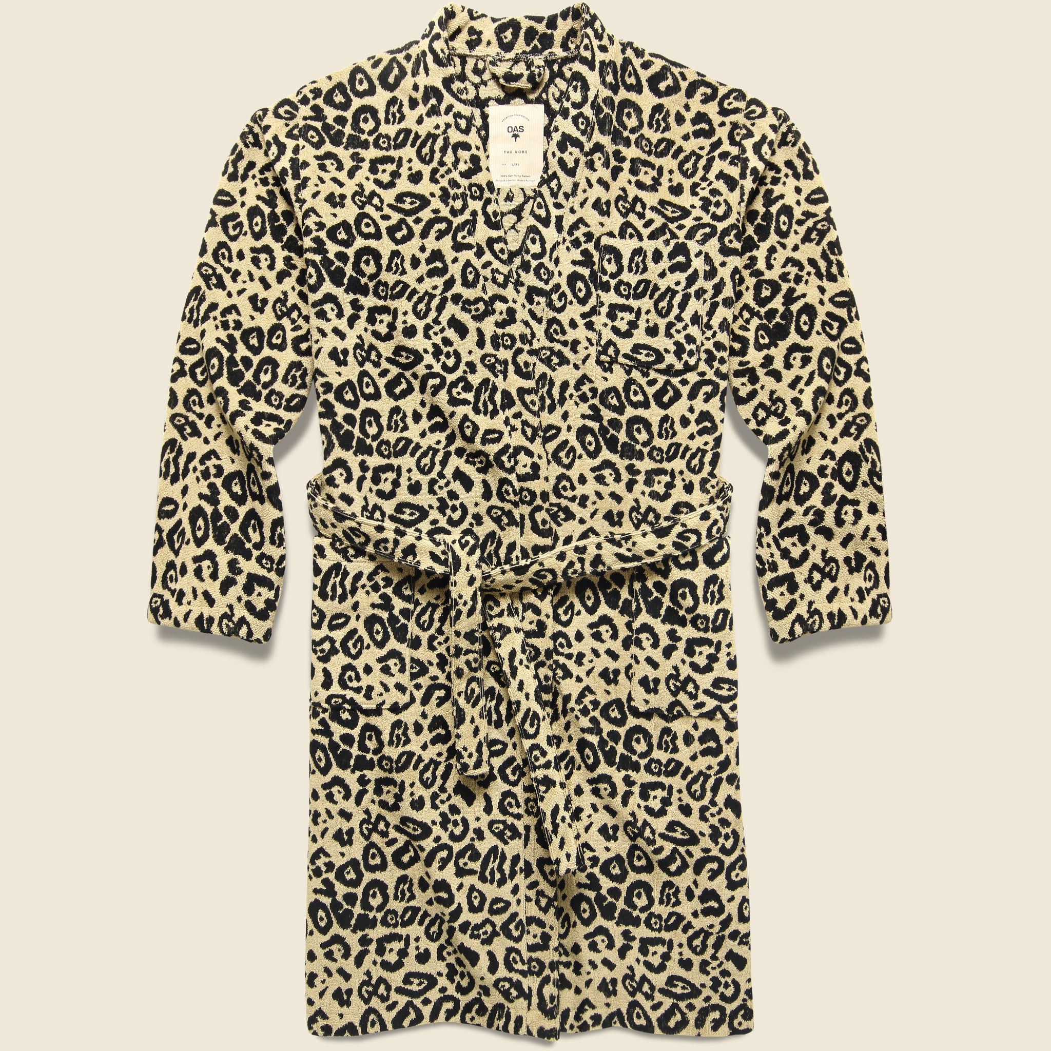 Leo Terry Robe - Tan/Black - OAS - STAG Provisions - Tops - Robe