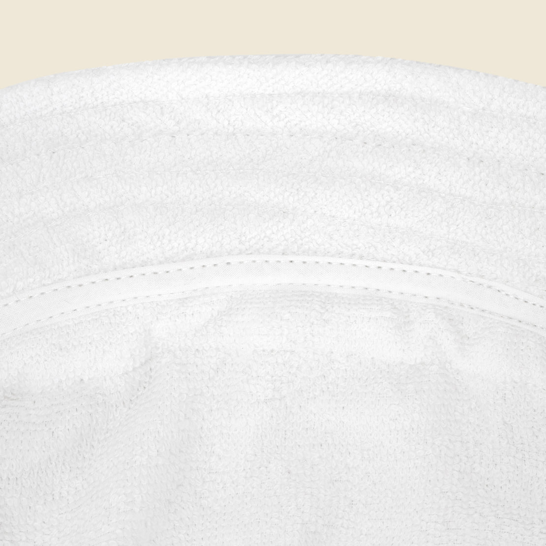 Terry Bucket Hat - White