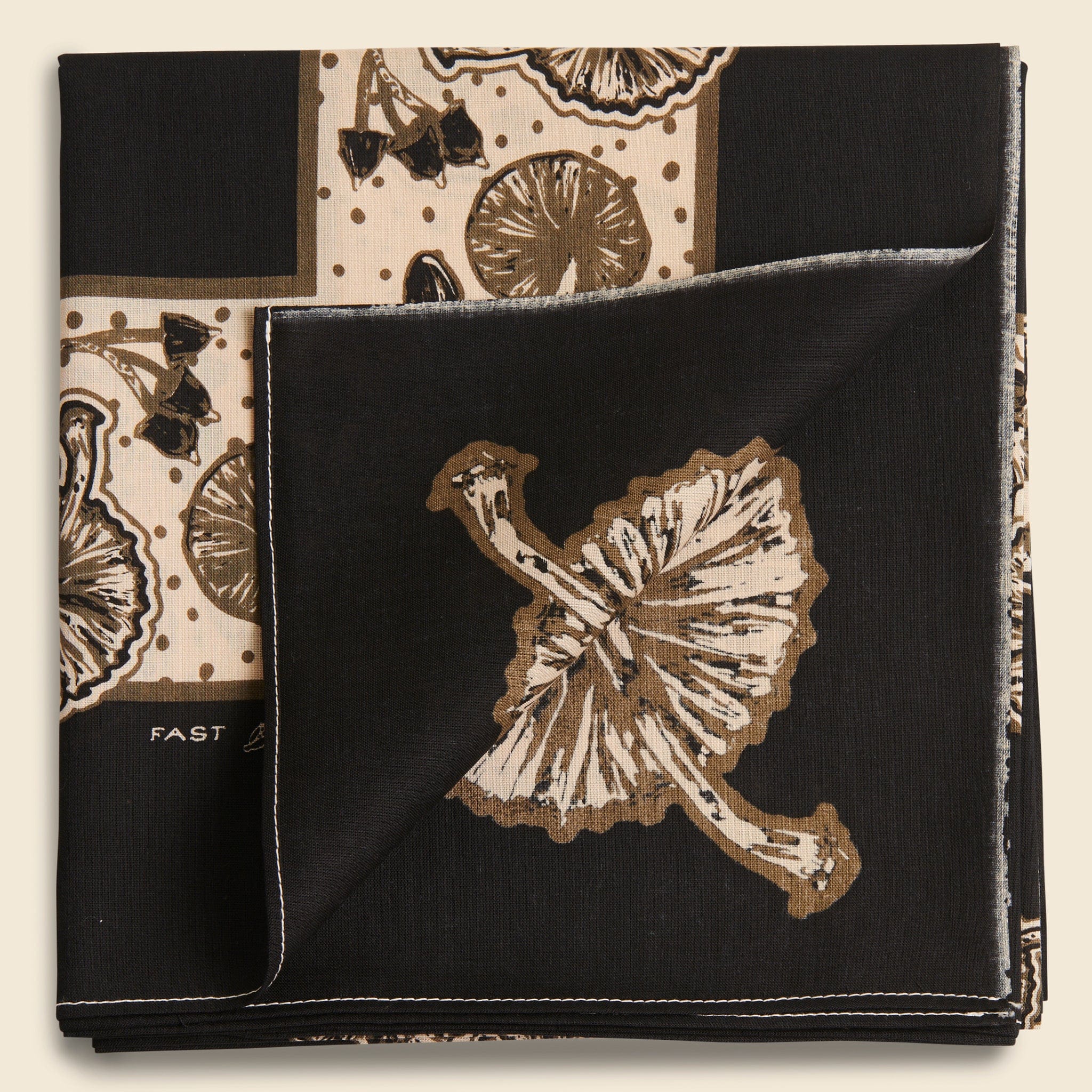 
                          Sincerity XL Bandana - Kuro Black - One Ear Brand - STAG Provisions - W - Accessories - Scarf
                        