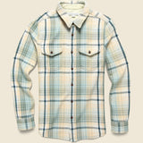 Blanket Shirt - Grey Mist Bienvenido Plaid - Outerknown - STAG Provisions - Tops - L/S Woven - Plaid