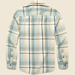 Blanket Shirt - Grey Mist Bienvenido Plaid - Outerknown - STAG Provisions - Tops - L/S Woven - Plaid