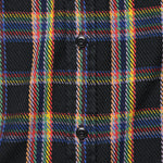 Blanket Shirt - True Black Rainbow Plaid - Outerknown - STAG Provisions - Tops - L/S Woven - Plaid
