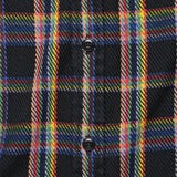 Blanket Shirt - True Black Rainbow Plaid - Outerknown - STAG Provisions - Tops - L/S Woven - Plaid