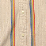 Blanket Shirt - Wheat Rainbow Stripe - Outerknown - STAG Provisions - Tops - L/S Woven - Plaid