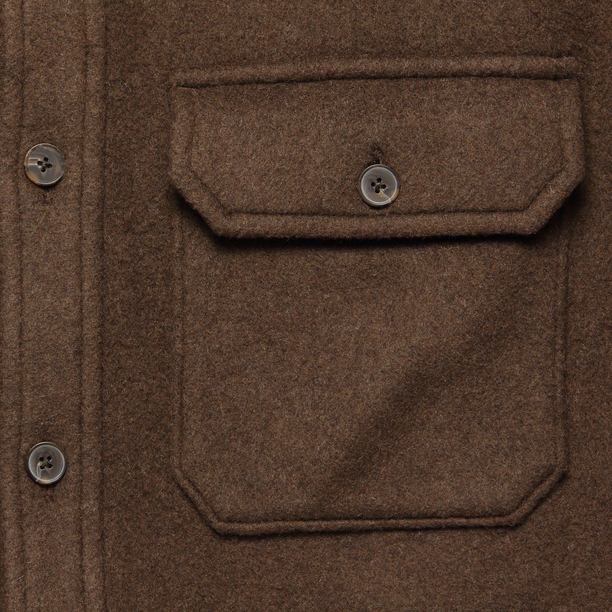 Draper Wool Shirt Jacket - Bark - Outerknown - STAG Provisions - Outerwear - Shirt Jacket