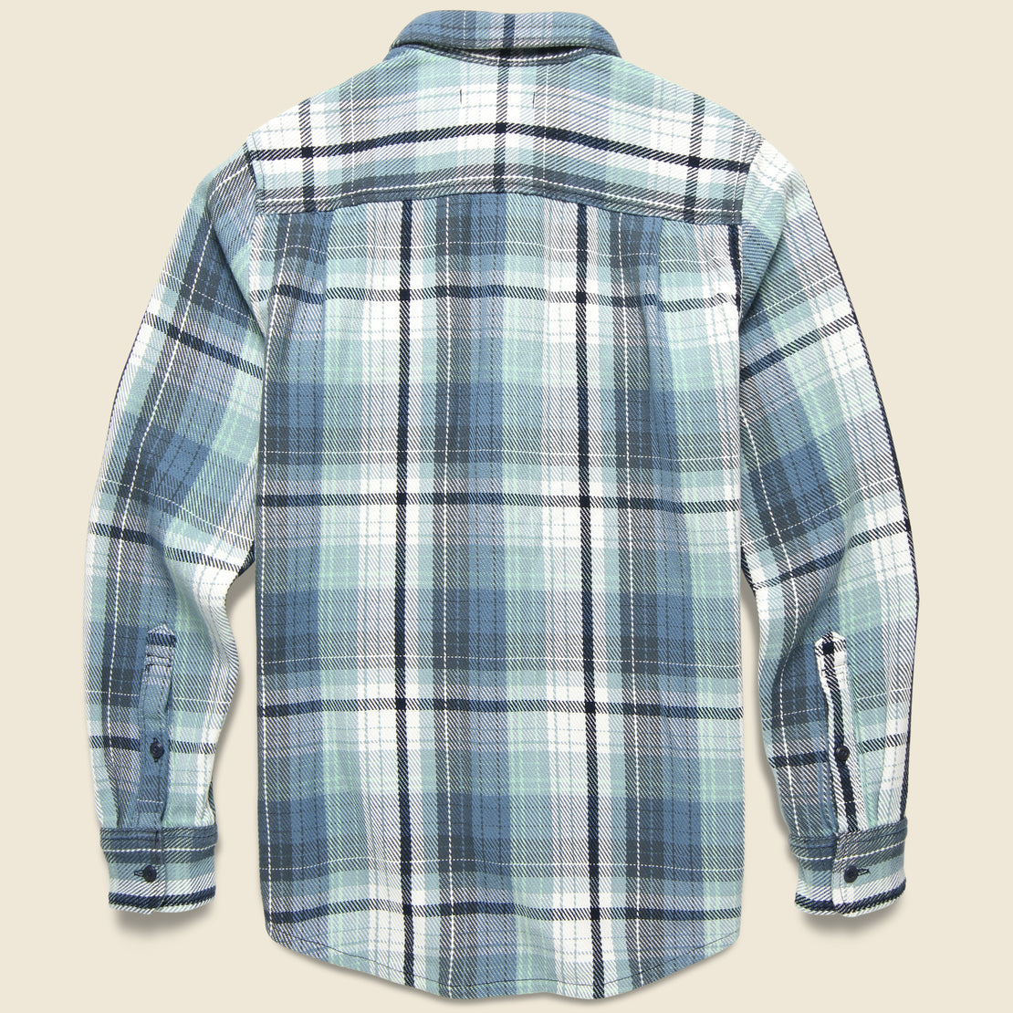 Blanket Shirt - Daylight Seaview Plaid - Outerknown - STAG Provisions - Tops - L/S Woven - Plaid