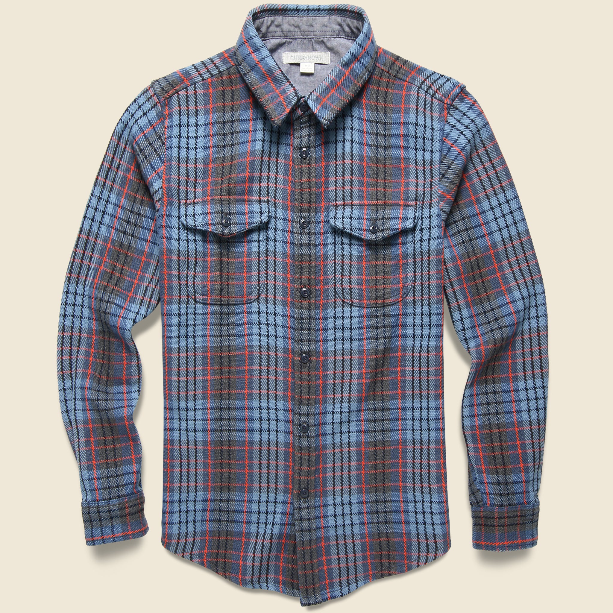 Blanket Shirt - Pacific Old Coast Plaid - Outerknown - STAG Provisions - Tops - L/S Woven - Plaid