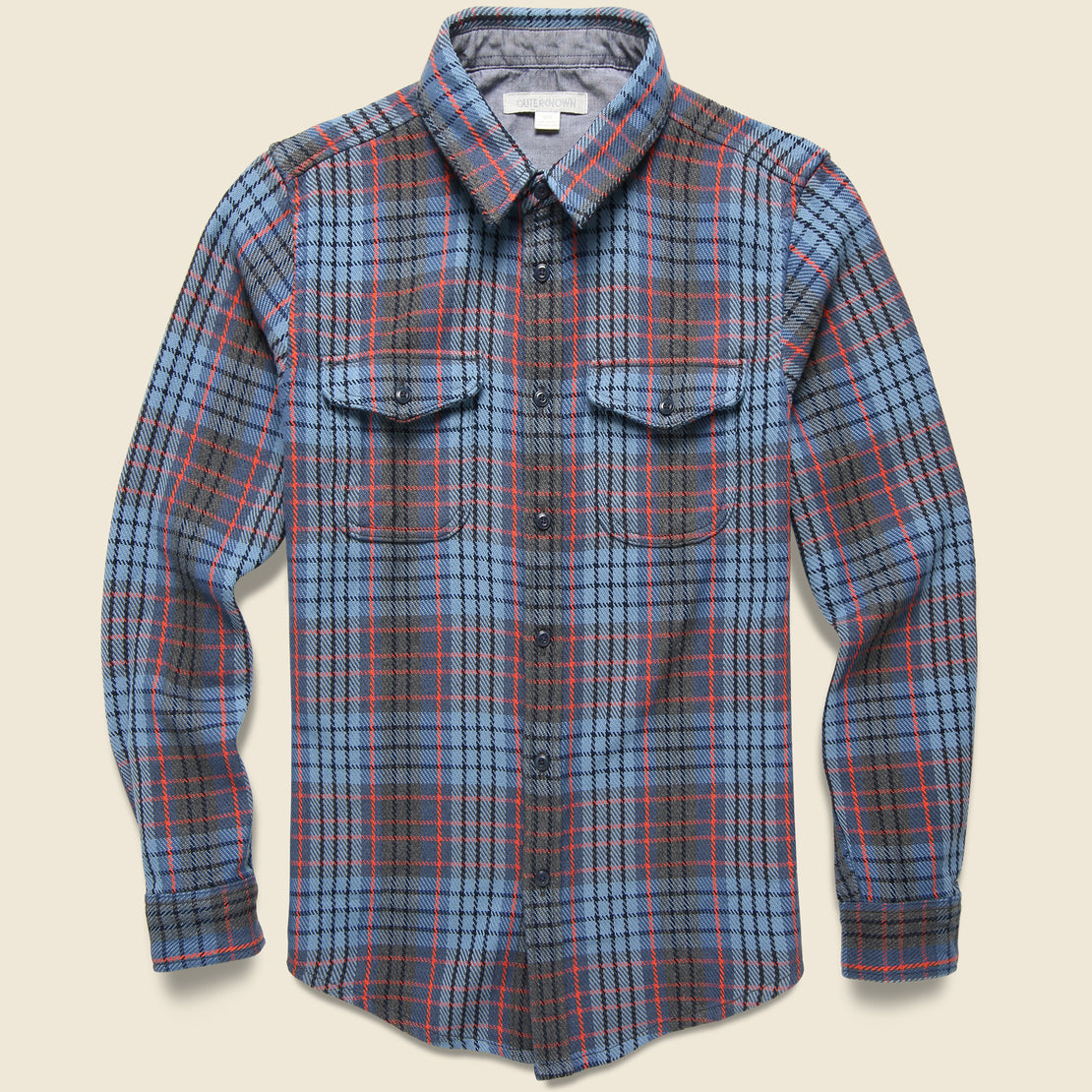 Outerknown Blanket Shirt - Pacific Old Coast Plaid