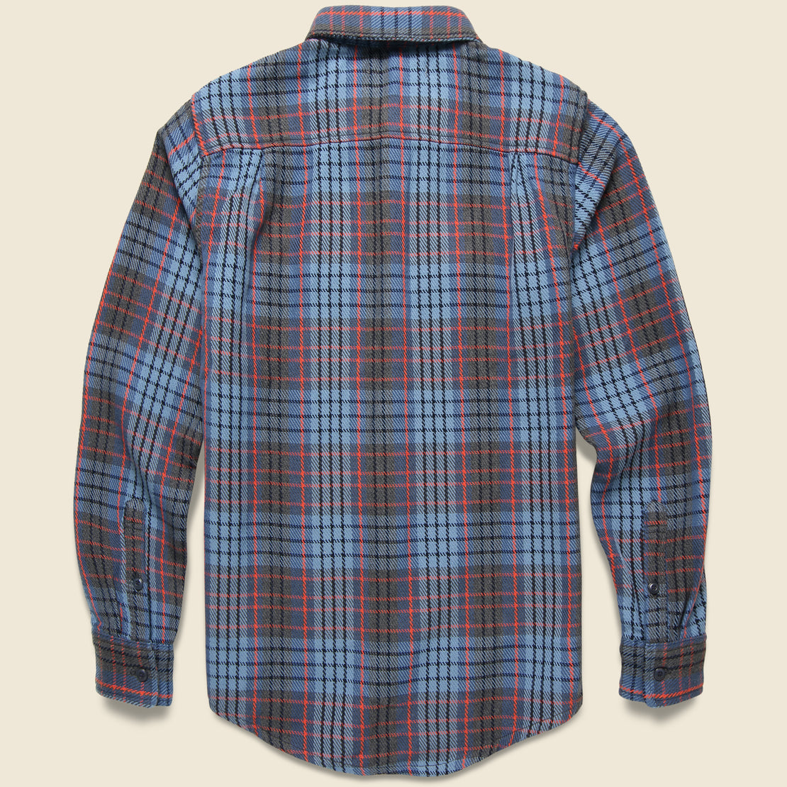 Blanket Shirt - Pacific Old Coast Plaid - Outerknown - STAG Provisions - Tops - L/S Woven - Plaid