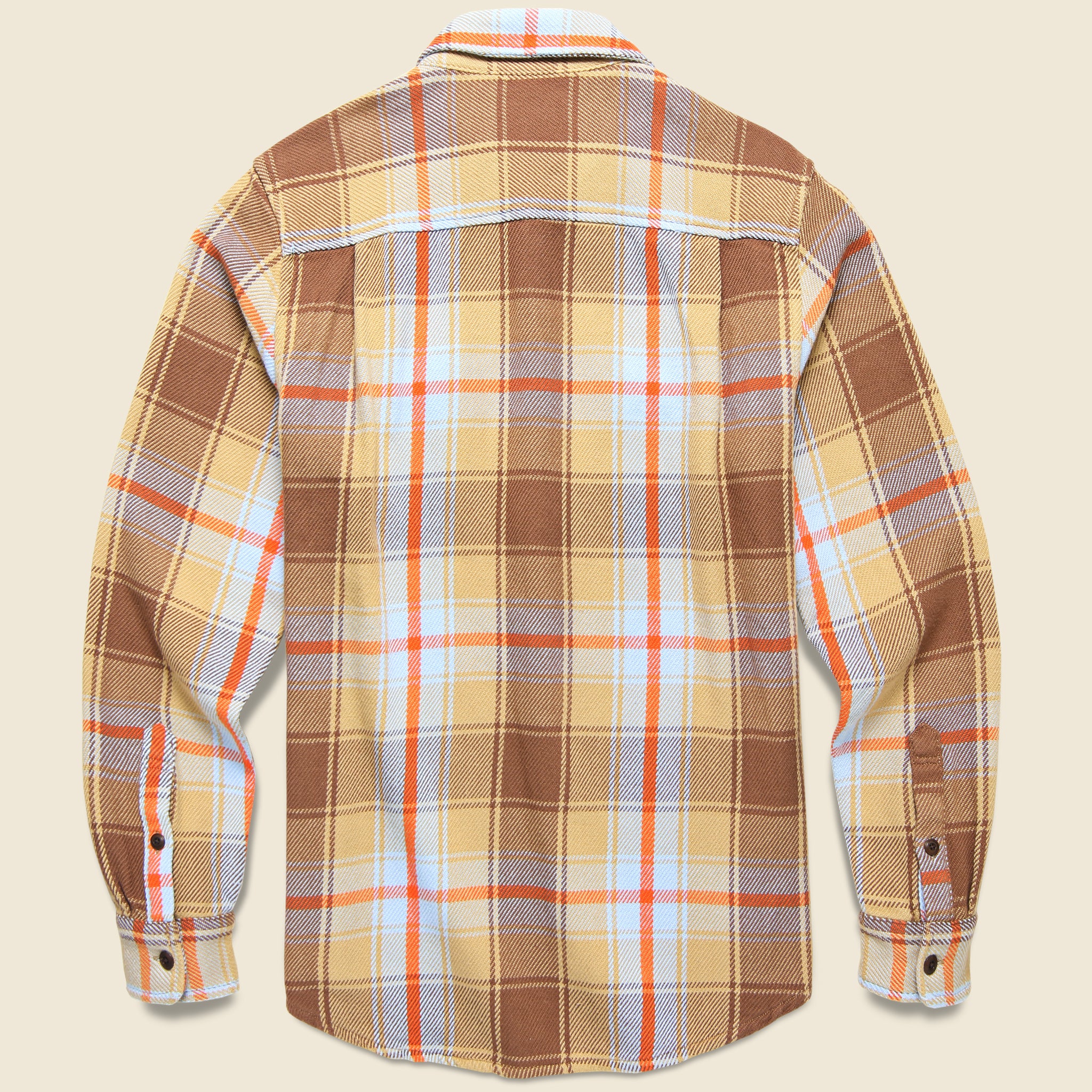 
                          Blanket Shirt - Sandy Hunter Plaid - Outerknown - STAG Provisions - Tops - L/S Woven - Plaid
                        